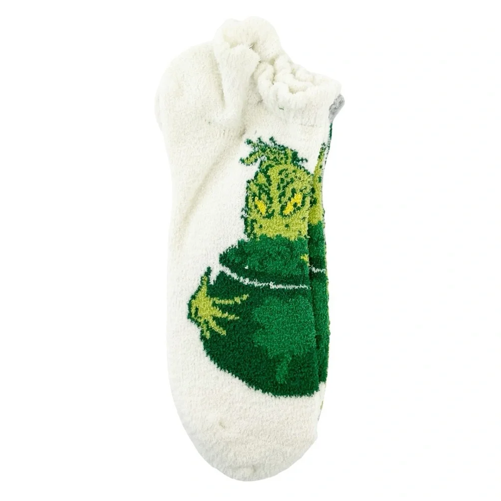 Dr. Seuss The Grinch Ankle Soft Socks 4 Pair  NIP